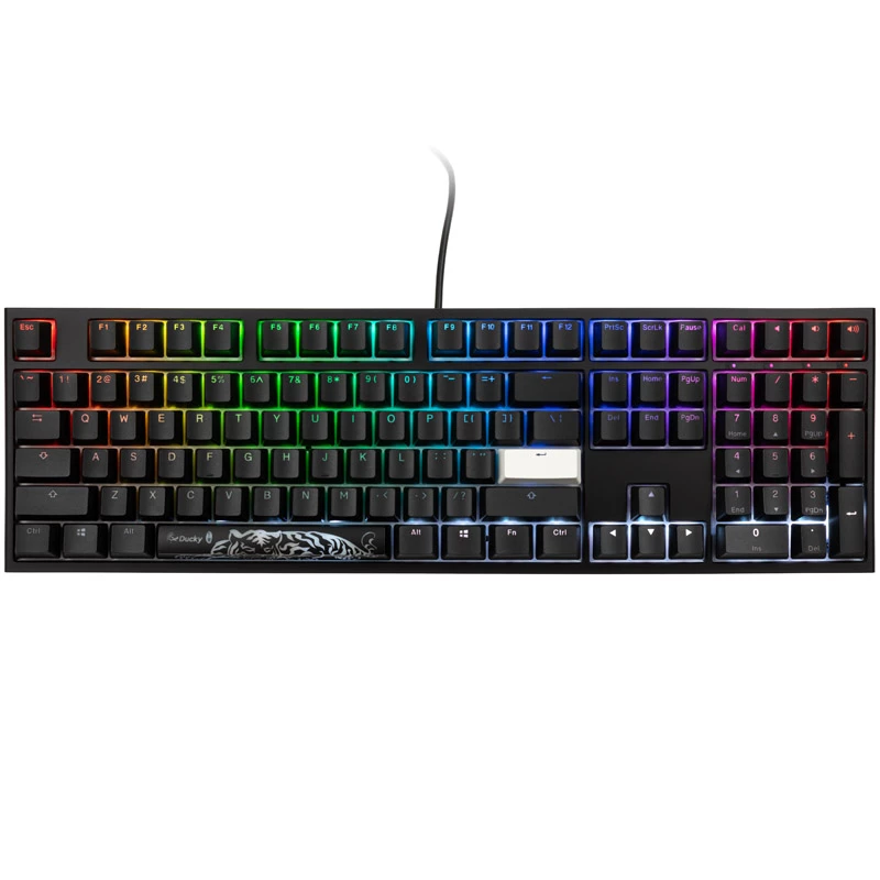 Klawiatura Ducky One 2 RGB Gaming USB QWERTY Czarny Mechaniczna Przewodowa