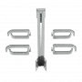 LogiLink - listwa do zarządzania kablami w szafie rack - Jasnoszary, RAL 7035 - 1U - 48,3 cm (19 cali)