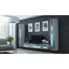 Cama stojak TV VIGO nowy 30/180/40 biały/szary połysk