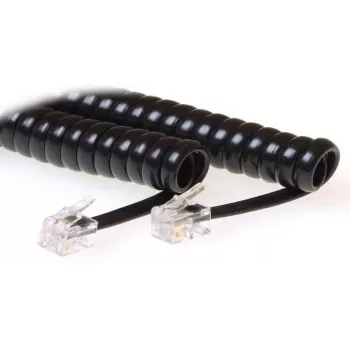 Kabel telefoniczny Microconnect MPK10400 RJ-10 RJ-10 4 m czarny