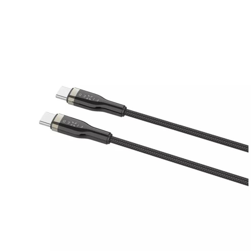 Kabel pleciony, stały, 100W | FIXDB-CC12-BK | Czarny