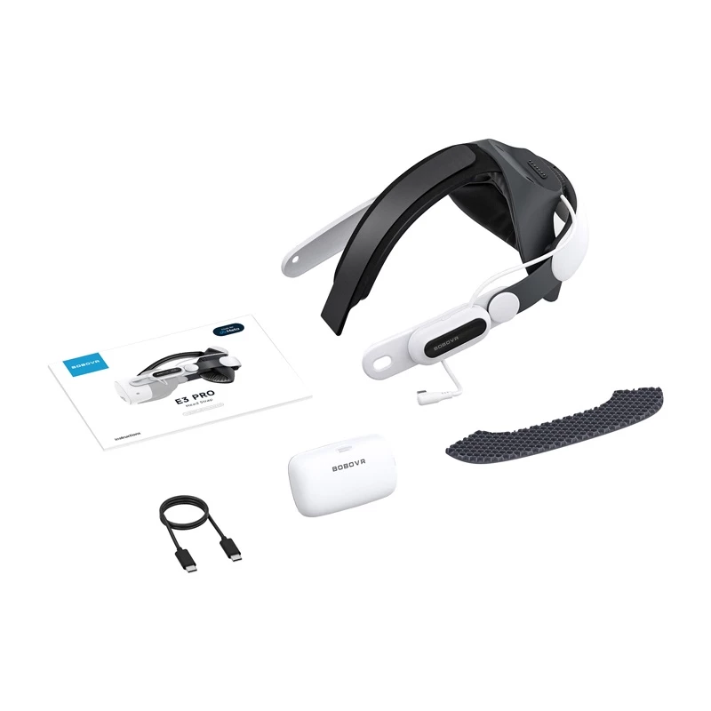Pasek odciążający z baterią BOBOVR E3 PRO do Meta Quest 3 / 3s