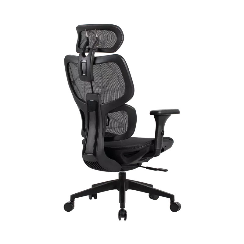 Onex Gaming Krzesło biurowe | Ventra Premium siatka | czarny