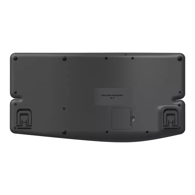 Klawiatura Logitech Ergo K860 dla firm RF Bezprzewodowa + Bluetooth szwajcarska grafit (920-010347)
