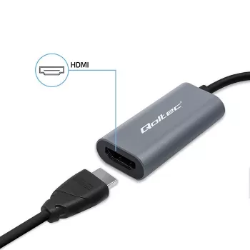 Adapter USB-C na HDMI 4K 60 Hz 32 AWG QOLTEC