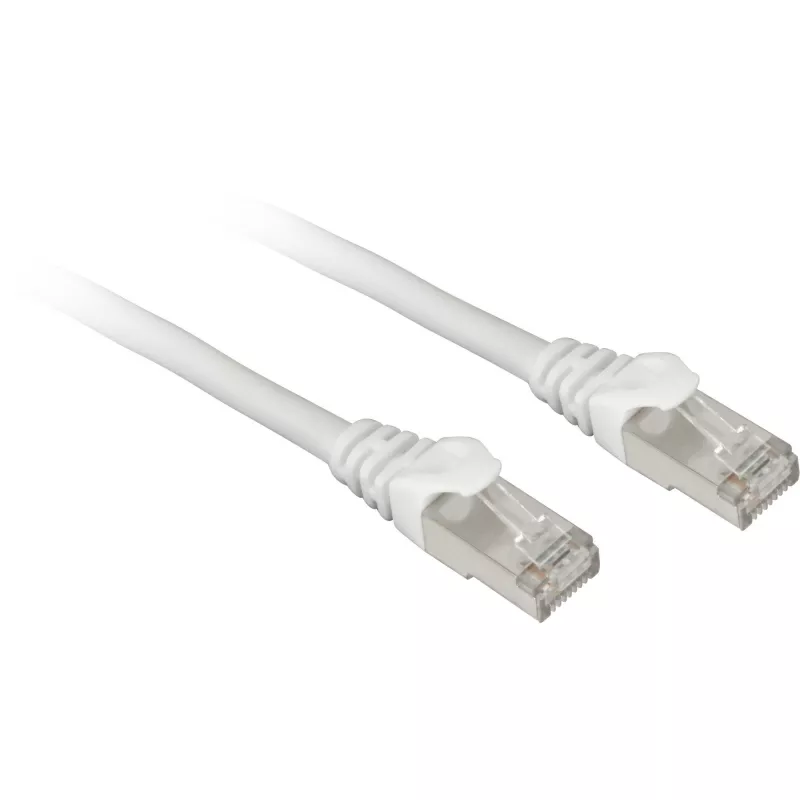 Kabel sieciowy Sharkoon patch kabel sieciowy SFTP RJ-45 Cat.7a 10 metrów biały