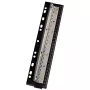 Dziurkacz WEDO 67 9401 — metalowy dziurkacz 4-otworowy, czarny, zdolność dziurkowania 3 mm, szerokość 66 mm