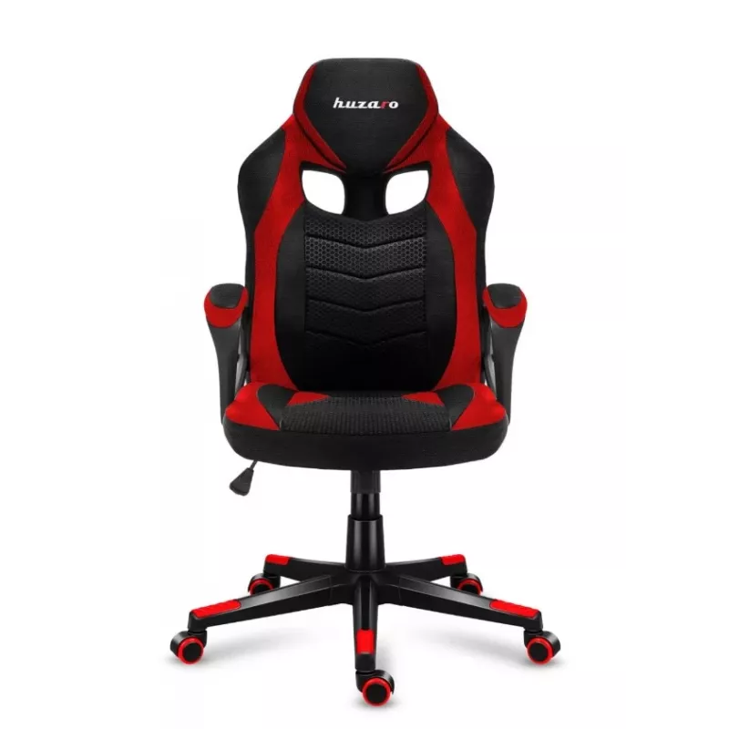 Fotel gamingowy Huzaro FORCE 2.5 Czerwony Mesh