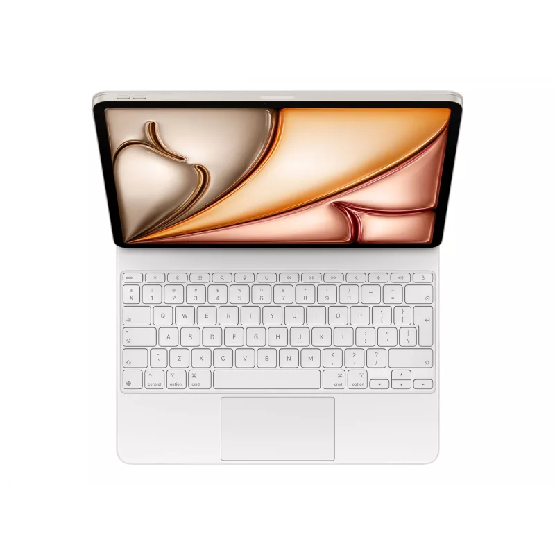 Apple Magic klawiatura QWERTY English biały z gładzikiem