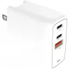Ładowarka Creative Labs 67W GaN 1x USB-A 2x USB-C PD — 67W sumaryczna moc wyjściowa, technologia GaN