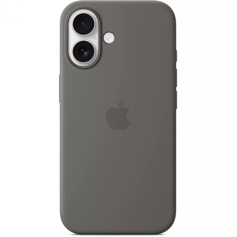 Etui Apple iPhone 16 Silicone Case z MagSafe w kolorze Stone Gray