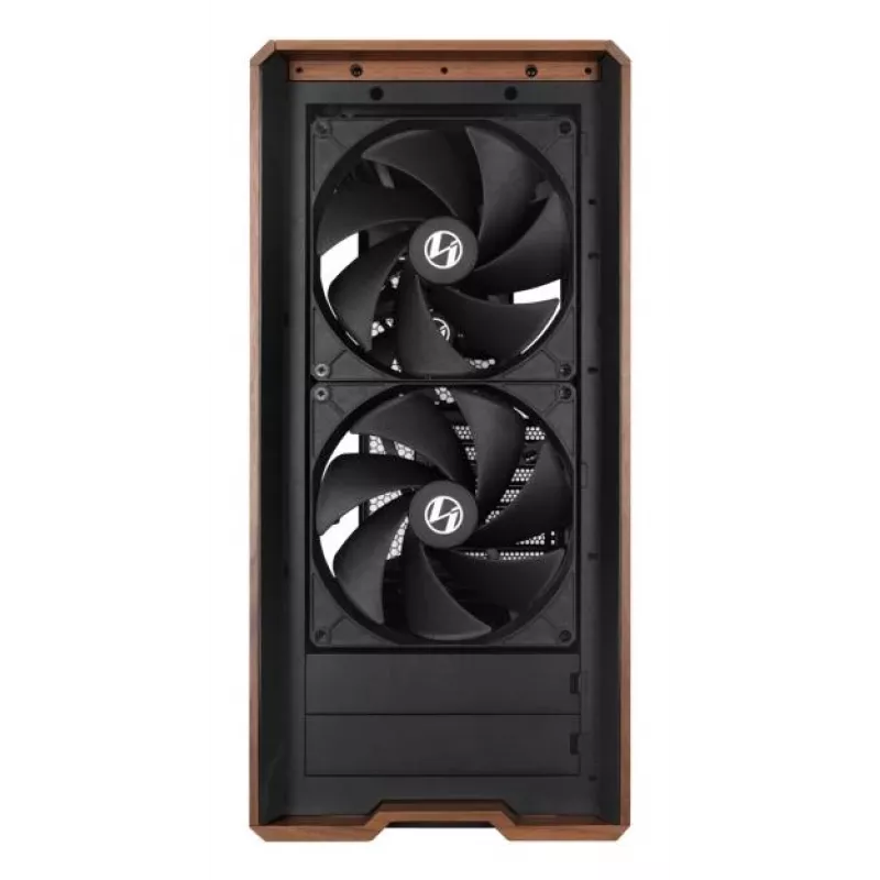 Obudowa PC Lian Li Lancool LAN217X Midi Tower Czarna, Drewno