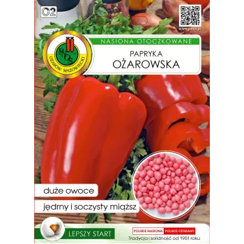 Seed Pellets Seklos LT Ożarowska Papryka 50 nasion (otoczkowane)