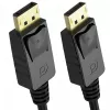 Kabel DisplayPort Unitek Y-C609BK — 3 m, męski-męski, czarny