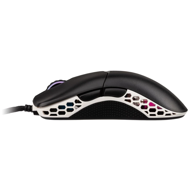 Mysz Ducky Feather, do gier, oburęczna, USB Type-A, optyczna, 16000 DPI
