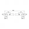 Kabel koncentryczny DeLOCK 89643 0,5 m MHF IV HSC MXHP32