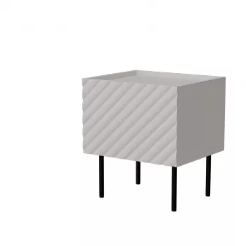Szafka nocna Cama LUCCA, cama meble, 47x40x52 cm, kaszmir, MDF/płyta wiórowa, zestaw 2 szt.