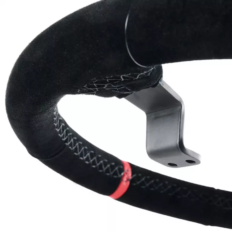 Asetek SimSports Lenkradkranz, wyprofilowany, 340 mm - czarny, zamsz