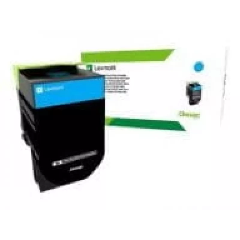Materiał eksploatacyjny Lexmark 80C2SCE cyjan