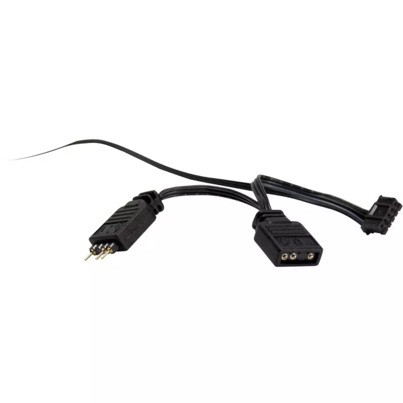 INTER-TECH 88885539 Wentylator obudowy 140mm ARGB - Czarny