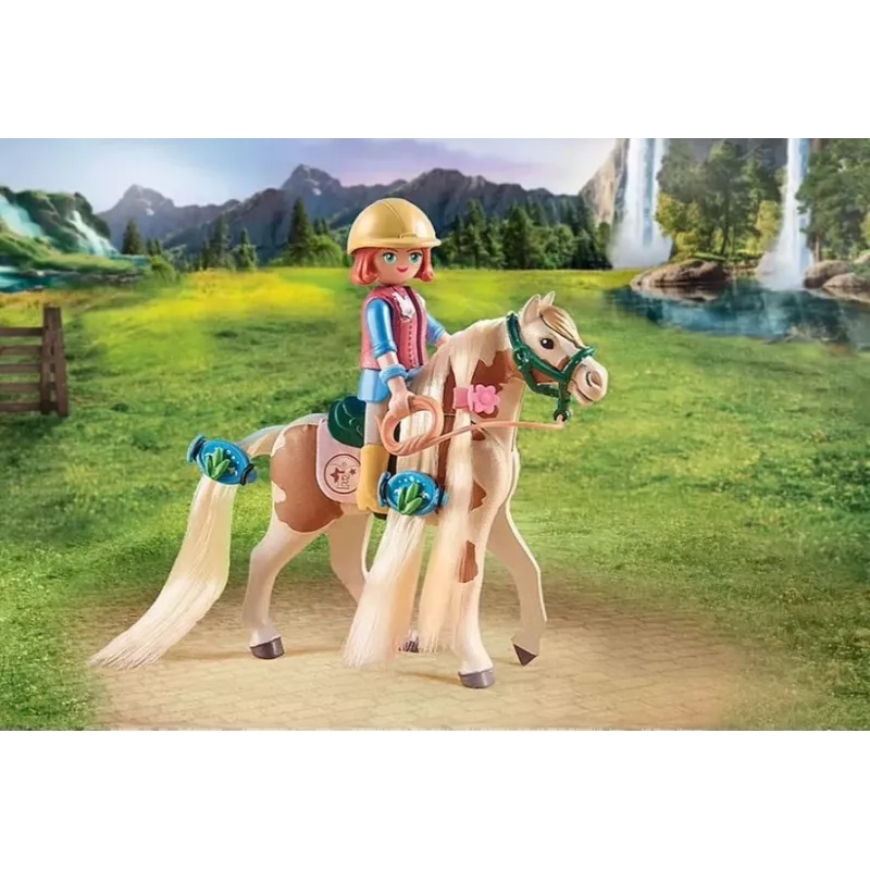 figurki set Horses 71639 Ellie with Horse