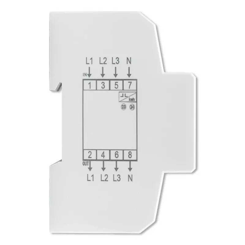 Trójfazowy licznik elektroniczny QOLTEC 50992 400V 100A