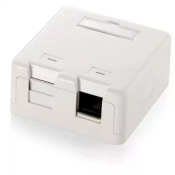 2-Portowa puszka natynkowa na keystone Equip 125122