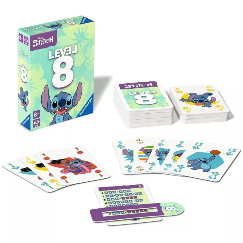 Disney Stitch Level 8, gra karciana