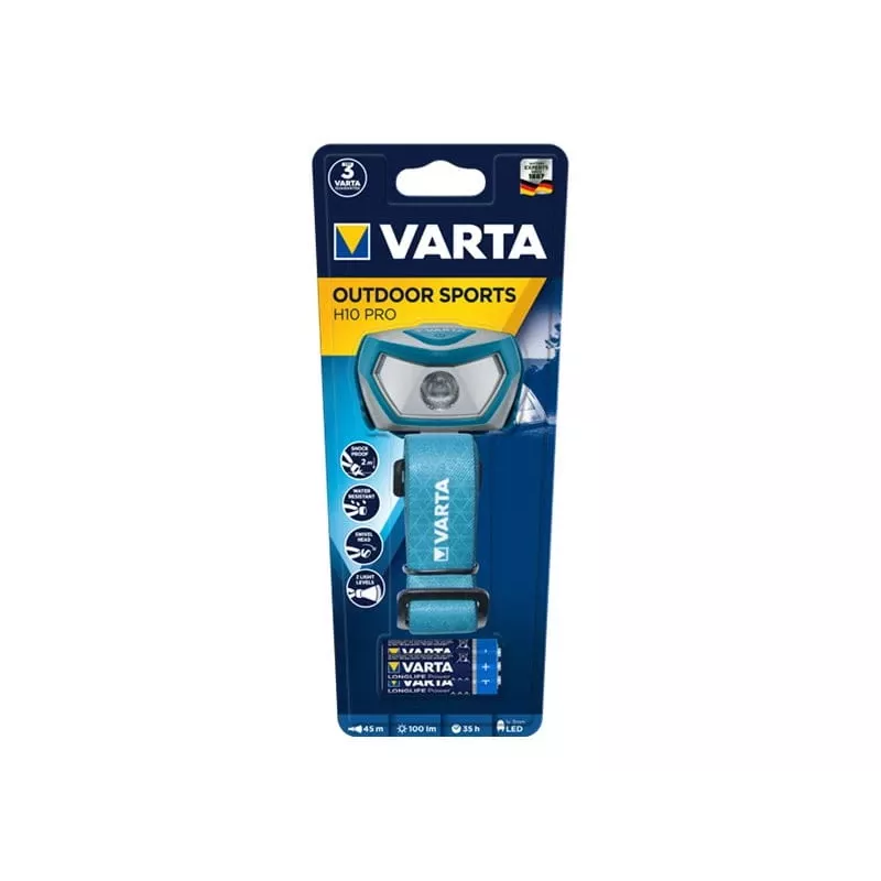 Lampa czołowa Varta 16650 101 421 kolor Aqua