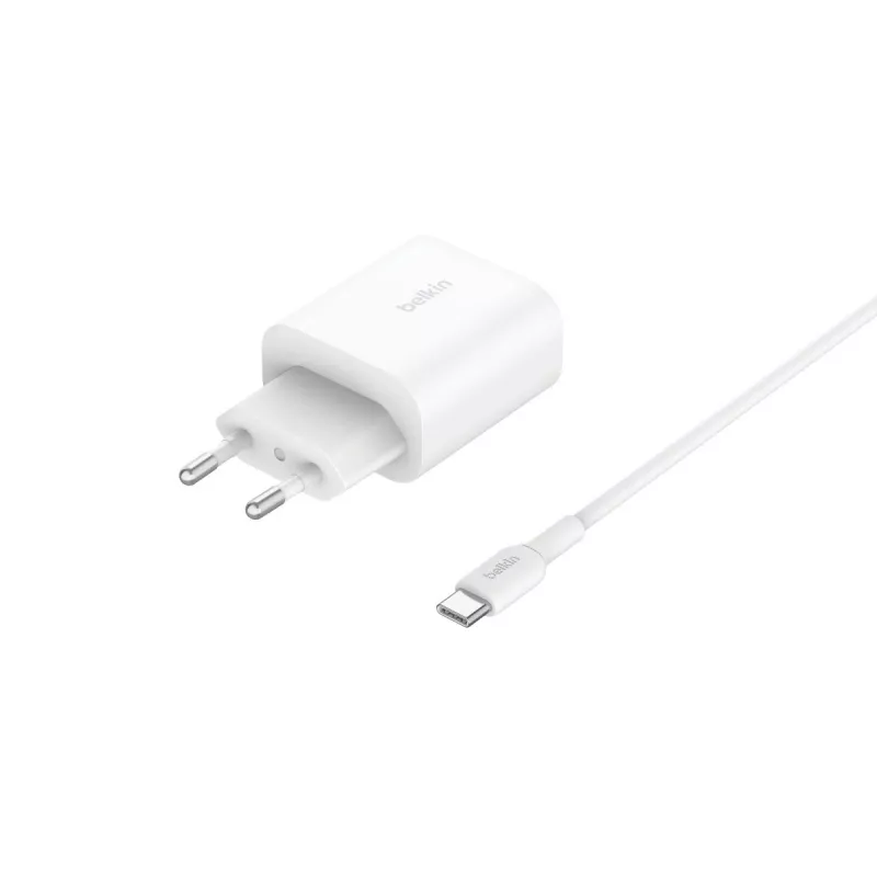 Ładowarka bezprzewodowa Belkin BoostCharge WIZ029VFWH Szybkie ładowanie USB Type-C Do użytku wewnętrznego