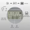 MPPT Solar Charge Controller QOLTEC 10A do systemów 12 V/24 V z wyświetlaczem LCD