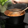 Garnek Russell Hobbs RH01669BEU7 20 cm, czarny, wnętrze ze stali nierdzewnej