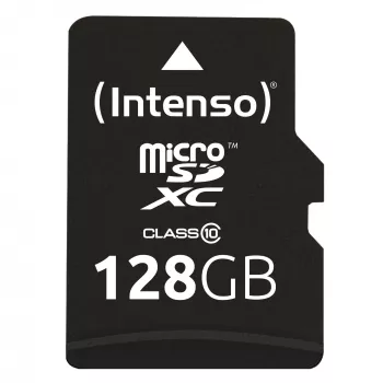 KARTA PAMIĘCI MICRO SDXC 128GB C10/Z ADAPTEREM 3413491 INTENSO