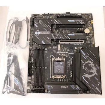 Płyta główna MSI Z890 GAMING PLUS WIFISO — odnowiona, używana, tylko panel tylny w zestawie