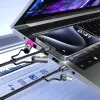 Kabel USB 4smarts 541060 USB 2.0 1m USB C Czarny Szary