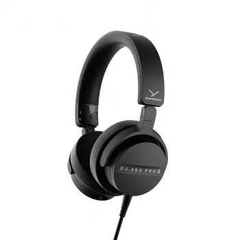 Słuchawki nauszne Beyerdynamic DJ 300 Pro X — zamknięte przewodowe odsłuchy DJ-skie, przetworniki 45 mm, 48 Ω, 5–35 kHz