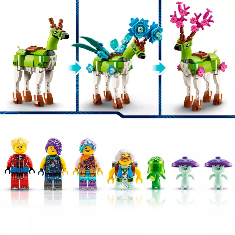 Zestaw klocków LEGO DREAMZzz Stajnia dla stworzeń 71459 — zestaw do zabawy z fantastycznymi stworzeniami LEGO