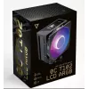 MODECOM Volcano 0C T102 LCD ARGB Chłodzenie procesora powietrzne 12 cm Czarny