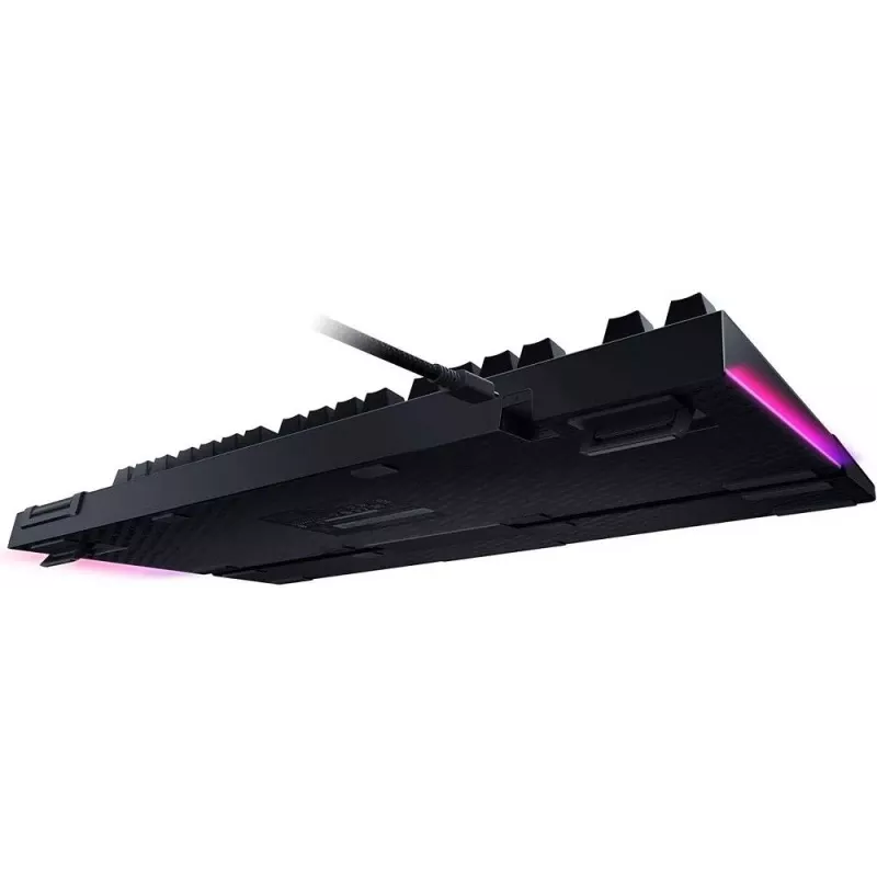 Razer BlackWidow V4 Mechanin? klaviat?ra žaidimams, Green Switch, US išd?stymas, su laidu, Juodas