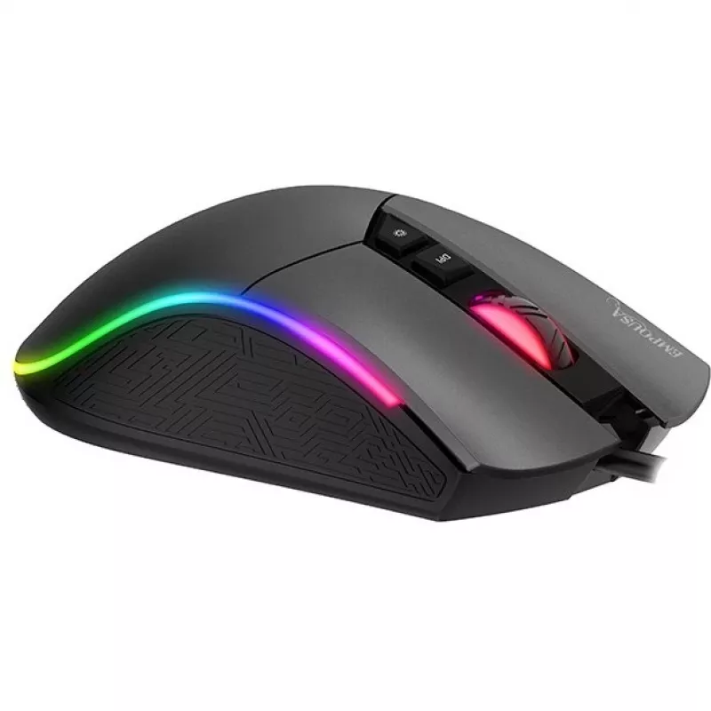 Mysz gamingowa INCA IMG-GT19 4800 DPI. RGB. 7 przycisków. USB. SW retail