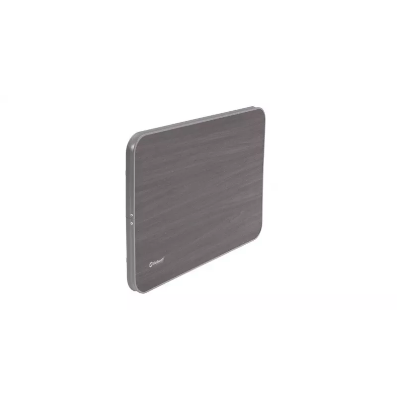 Stół Outwell Coledale M szary — blat i stelaż aluminiowy, 680×1000 mm, wysokość 56 cm