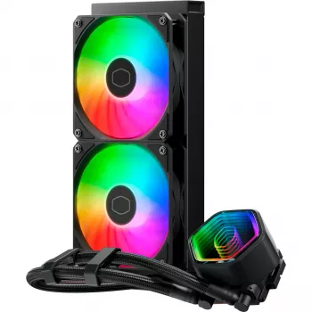 Cooler Master MasterLiquid 240 Core II Zestaw chłodzenia cieczą procesora 4.72 (12 cm) Czarny