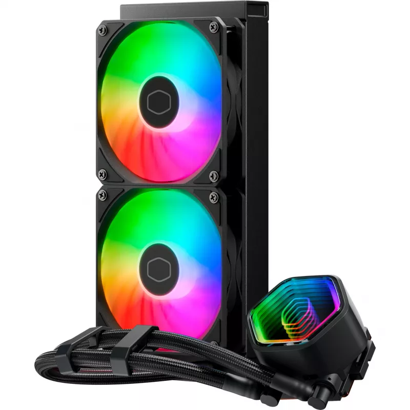 Cooler Master MasterLiquid 240 Core II Zestaw chłodzenia cieczą procesora 4.72 (12 cm) Czarny
