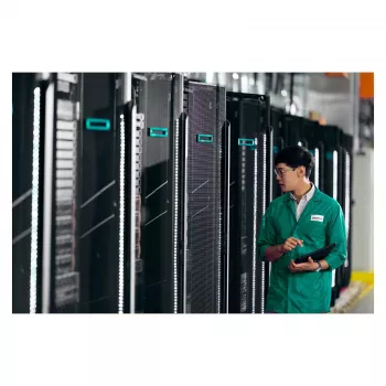 Zestaw półki montażowej do szafy rack Aruba HPE CX 8325H — zestaw montażowy 4-słupkowy, waga 4,9 kg