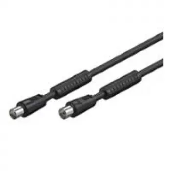 Wentronic 50728 Kabel koncentryczny Czarny