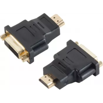 Przejściówka S/CONN HDMI - DVI-D czarna CO 77400 ShiverPeaks
