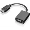Adapter HDMI na VGA Lenovo 03X7277 — pasywny konwerter wideo, obsługa do 1080p