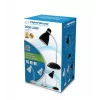 Esperanza ELD113S lampa stołowa E27 12 W LED srebrna