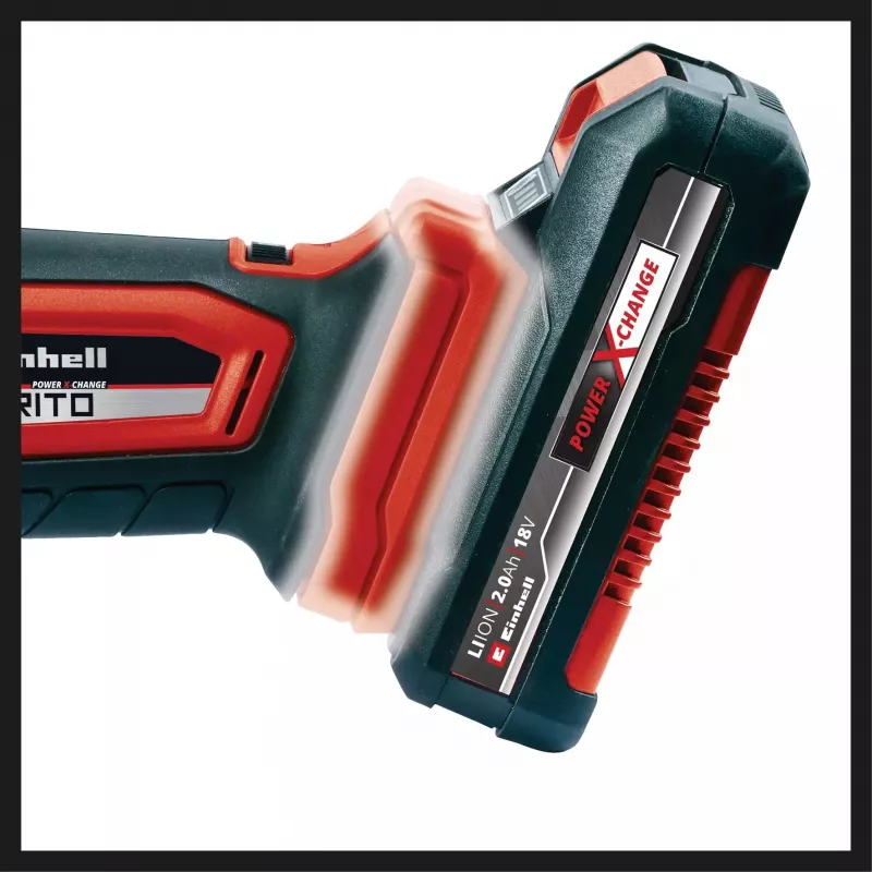Power X-Change Cordless Multi-Tool VARRITO, 18 V (czerwony/czarny, bez akumulatora i ładowarki, zawiera akcesoria)