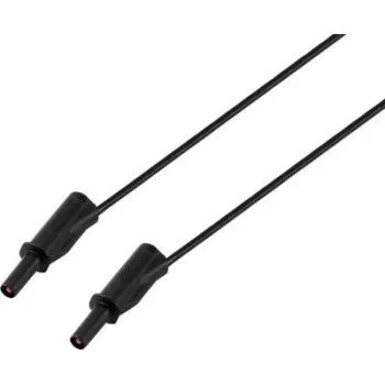 Przewód pomiarowy Voltcraft MSB-532 4 mm 1 m czarny 2,5 mm² CAT IV 600V 32 A (VC-16832955)